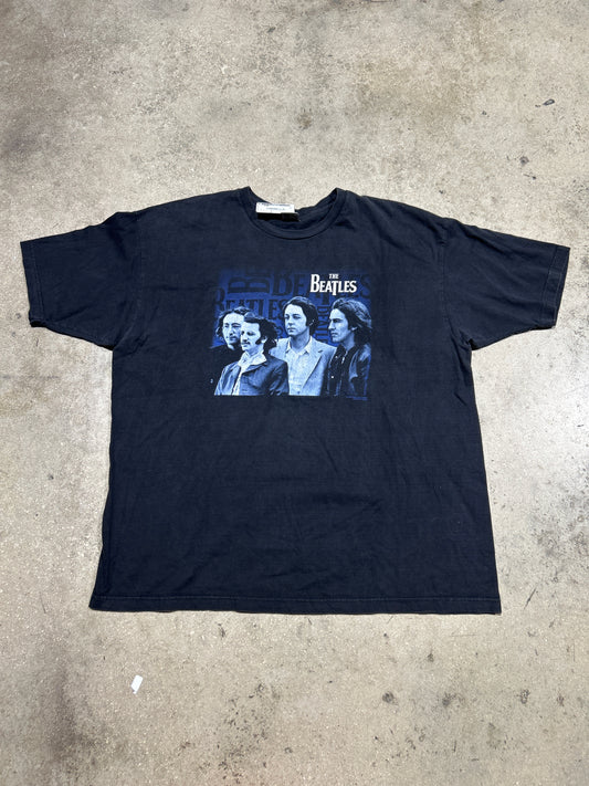 2002 The Beatles Group Tee - Black Size XXL