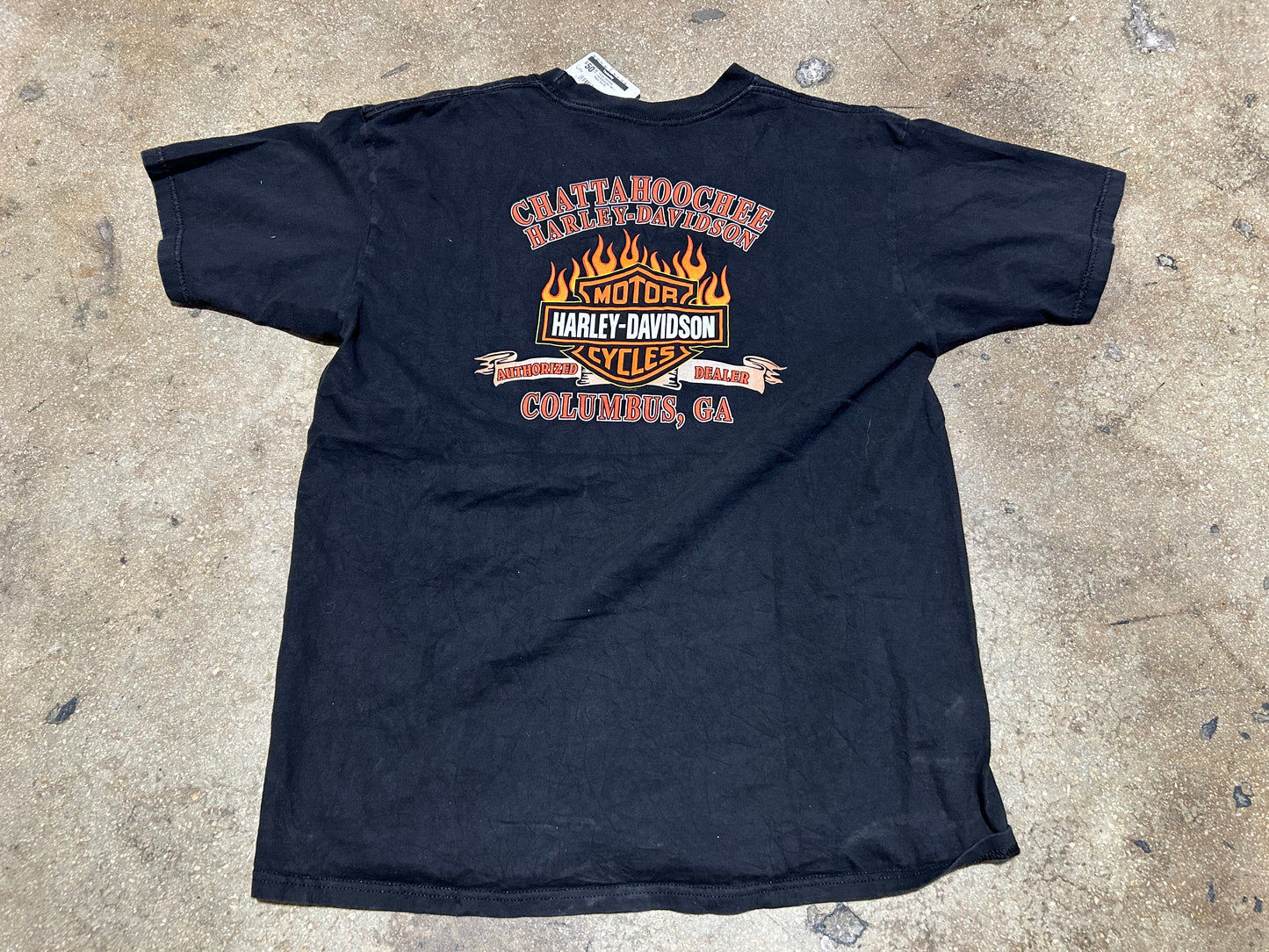 Harley Davidson Chattahoochee Tee - Black Size XL