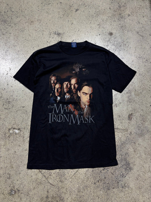 1999 Man in the Iron Mask Movie Tee - Black Size Medium (19 x 31)