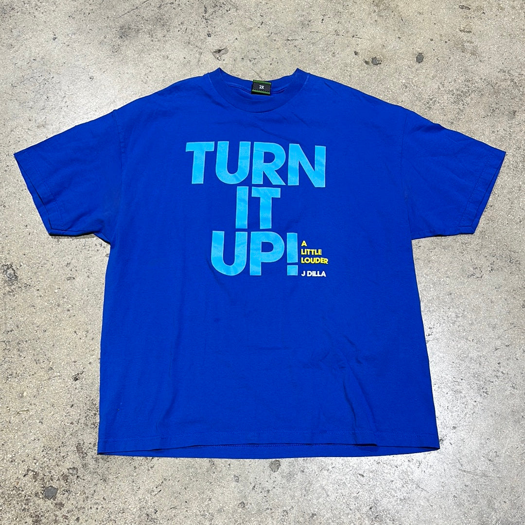 UNION x J Dilla Turn It Up! Tee - Blue Size XXL