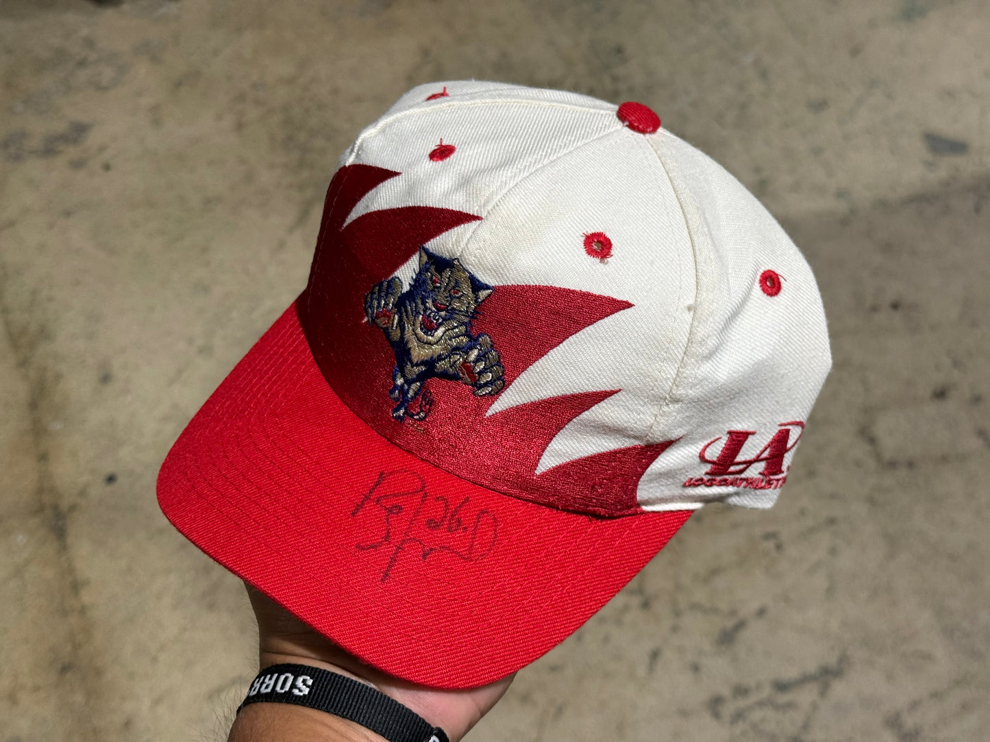 Logo Athletic Florida Panthers Sharktooth Snapback Hat