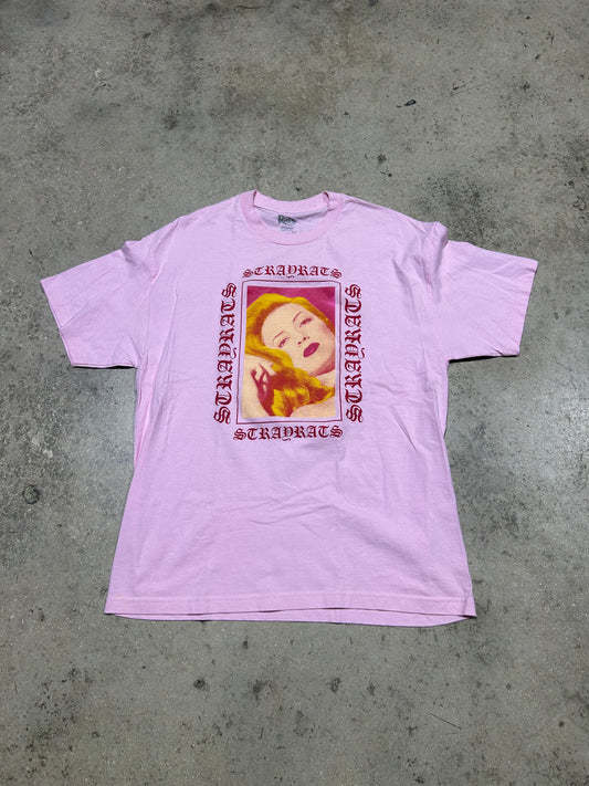 Stray Rats Marylin Monroe Tee - Pink Size XL
