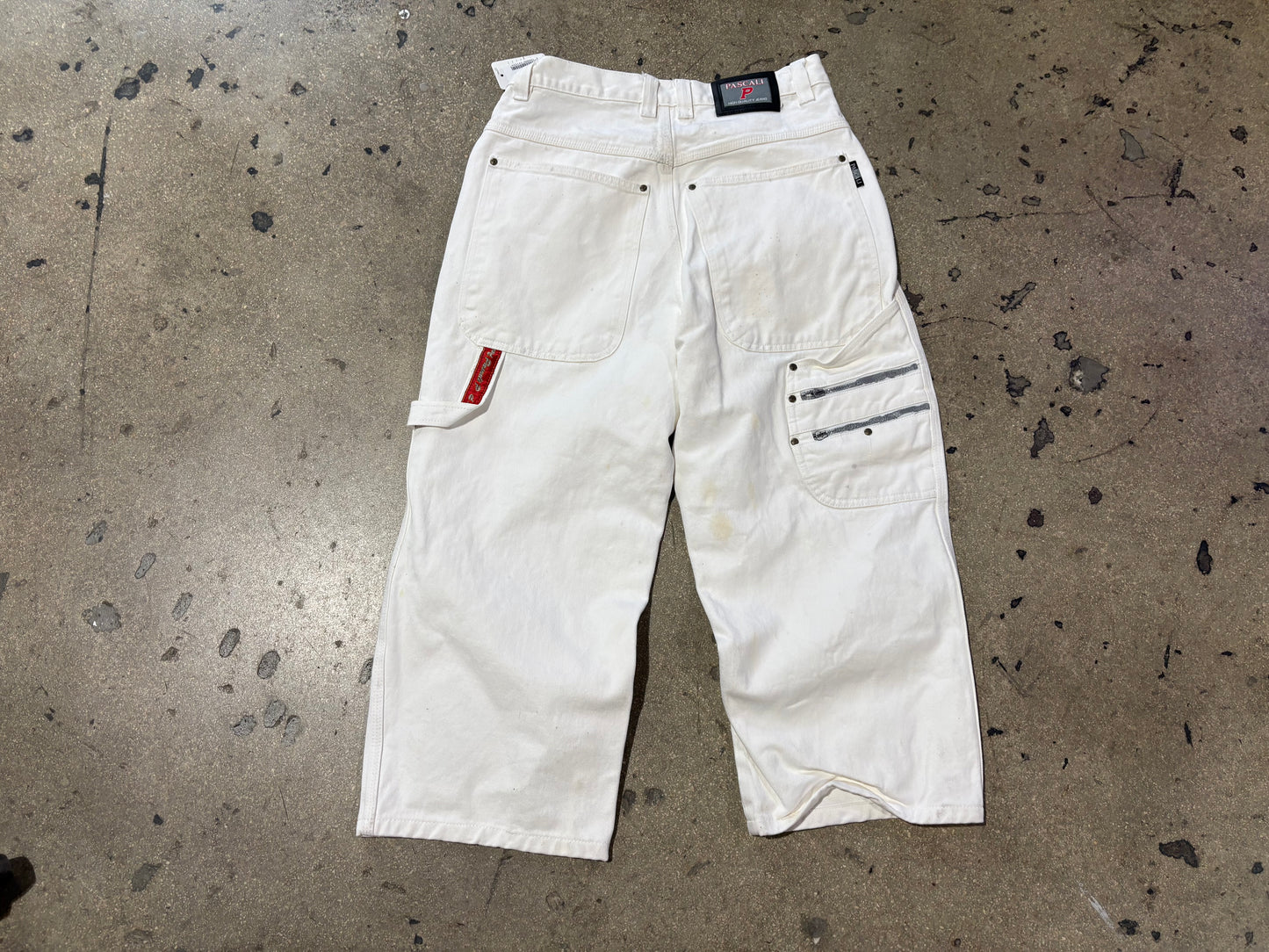 Pascali High Quality Denim - White Size 36x30