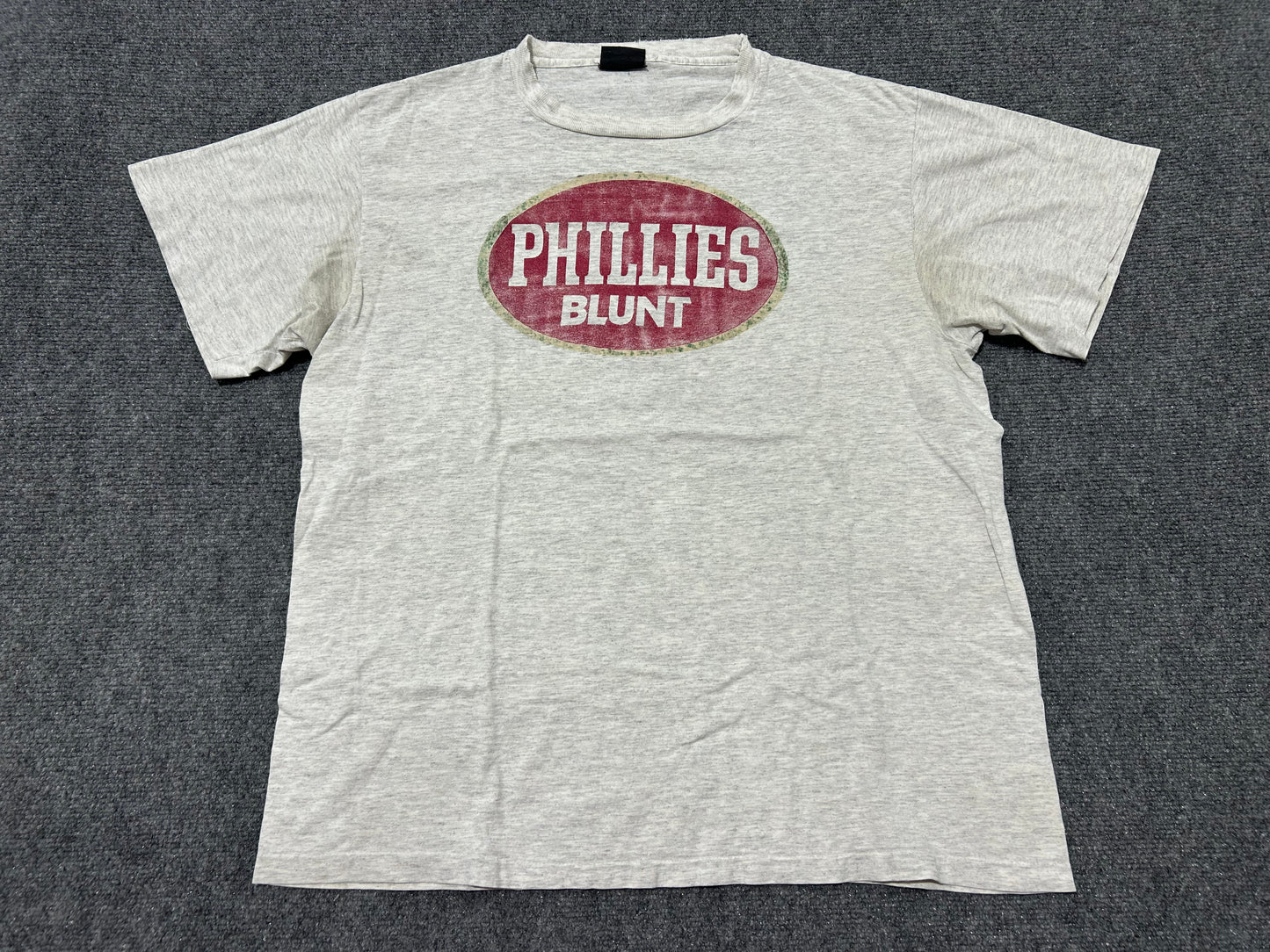 Thrashed Phillies Blunt Tee - Gray size XL