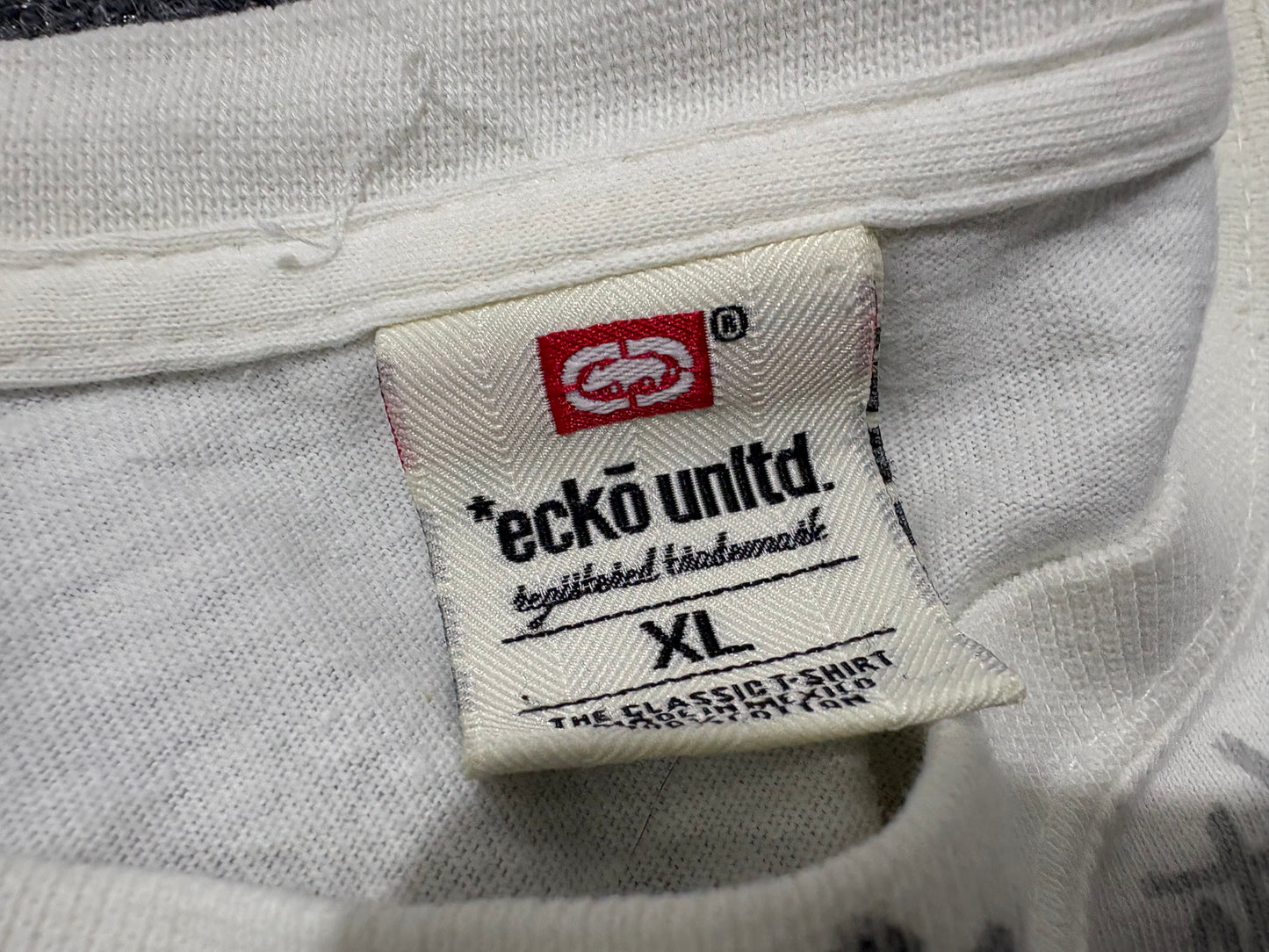 Ecko Unlimited Graffiti Tee - White Size XL