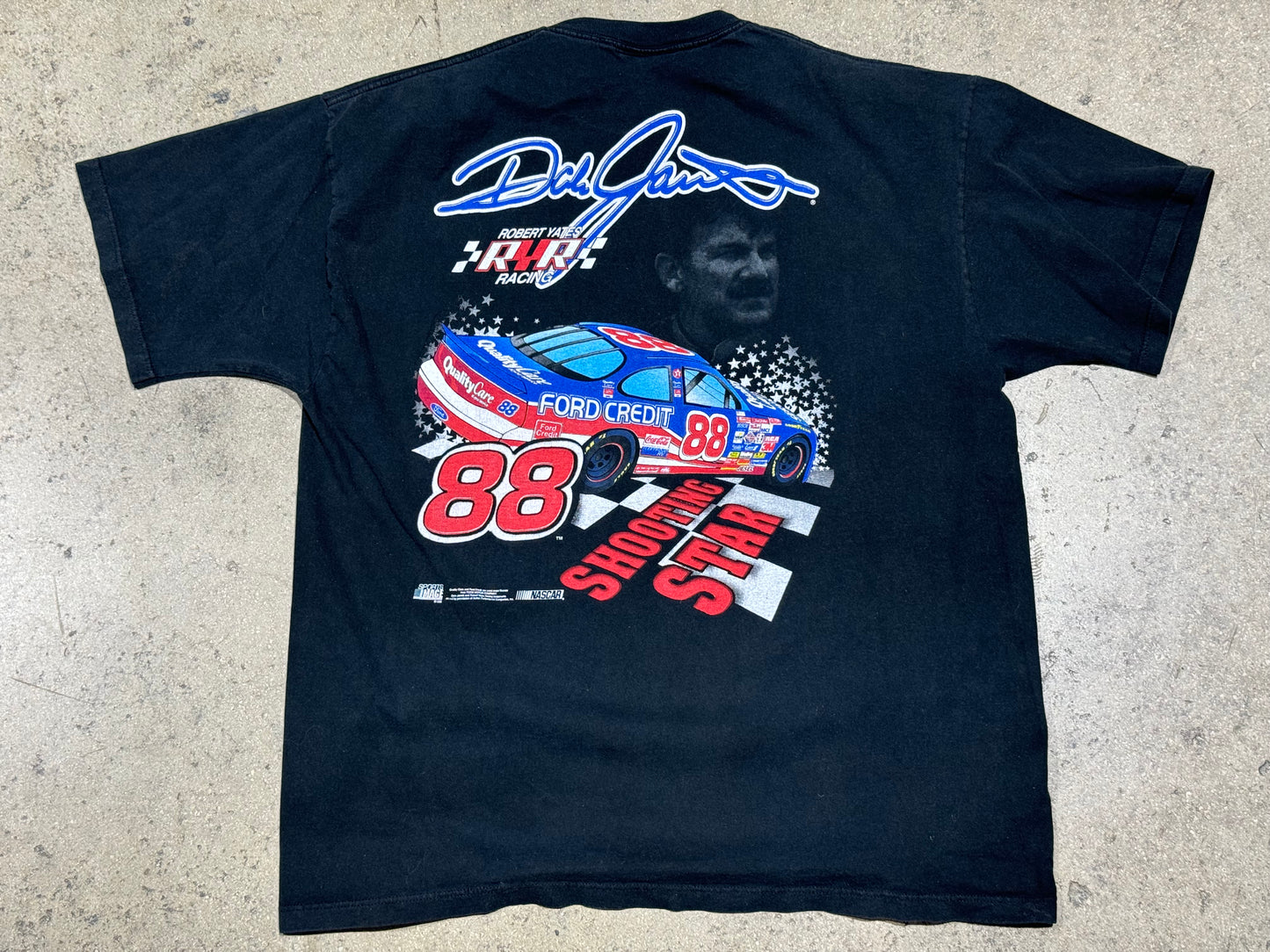 1998 Shooting Star Nascar Tee - Black Size XL