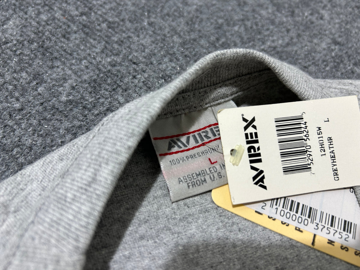 Vokal Ringer Tee - Gray/Navy Size XL
