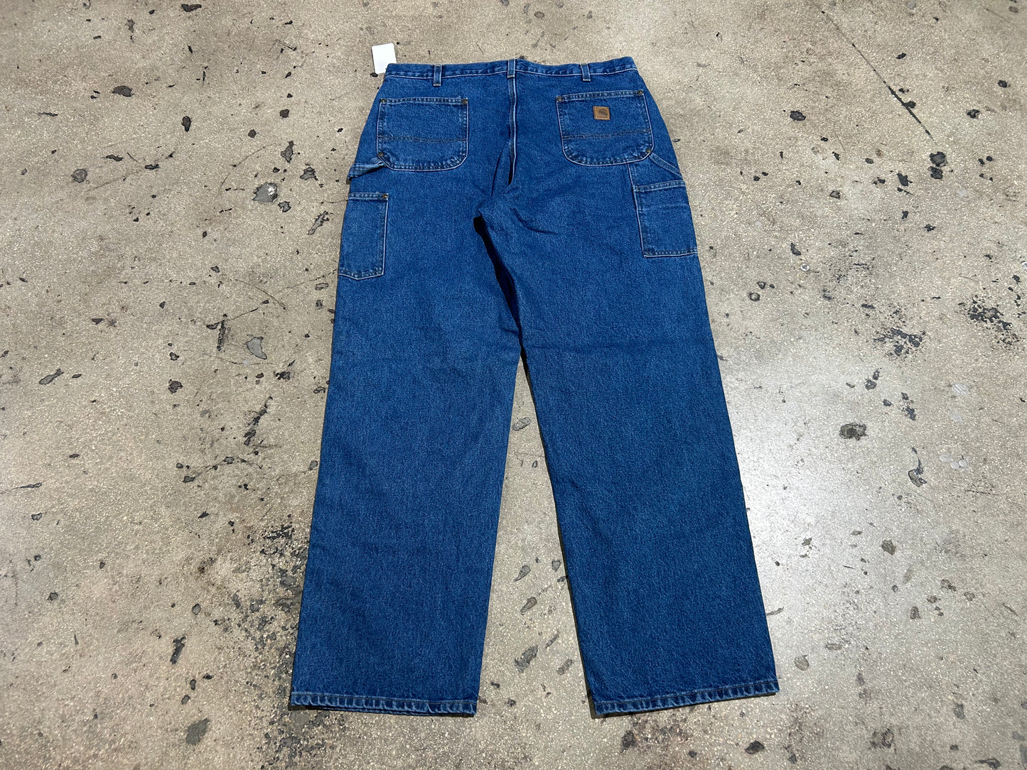 Carhartt Double Knee Carpenter Pants - Blue  Size 40x34