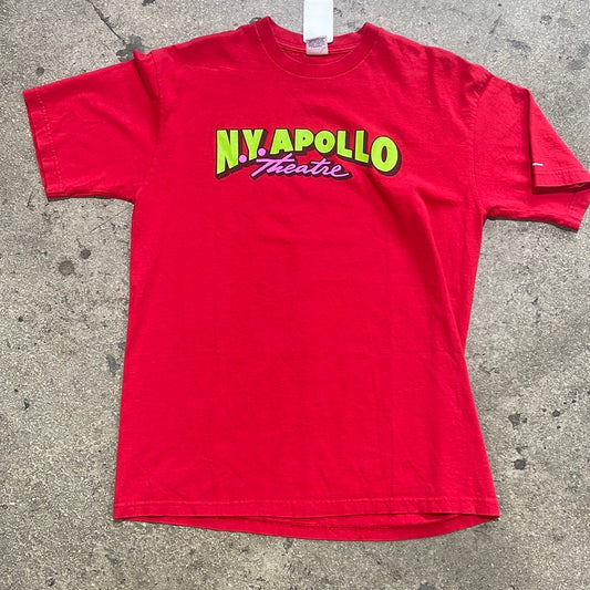2006 Supreme Apollo Theater Tee - Red Size Large