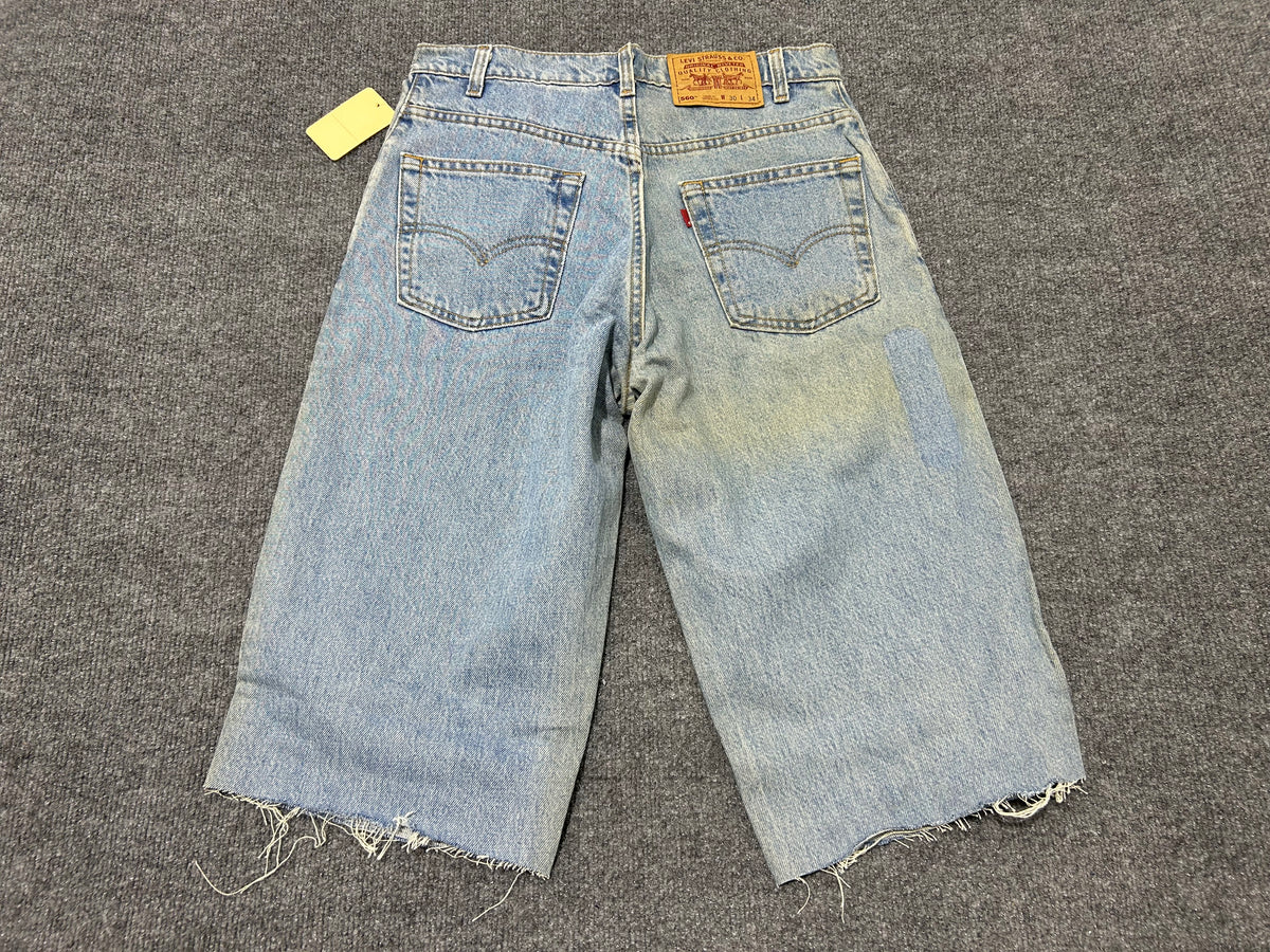 Levis Cutoff Jeans Shorts - Blue Size 30