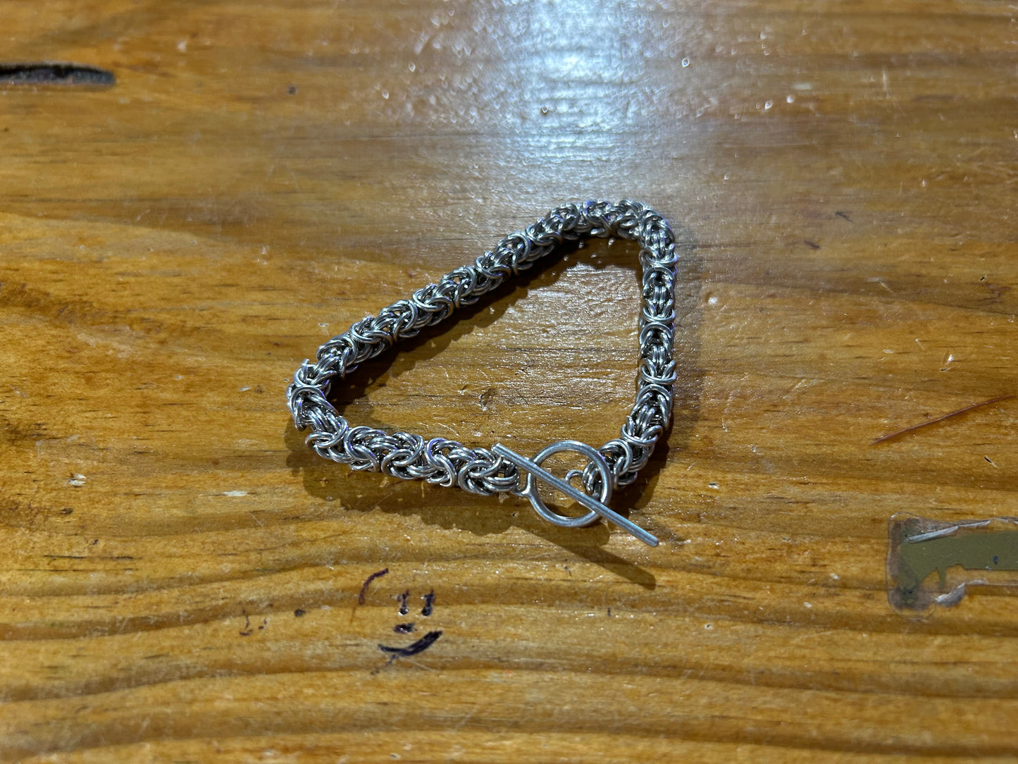 Byzantime Bracelet .925 Silver - 25.5 Grams 7in