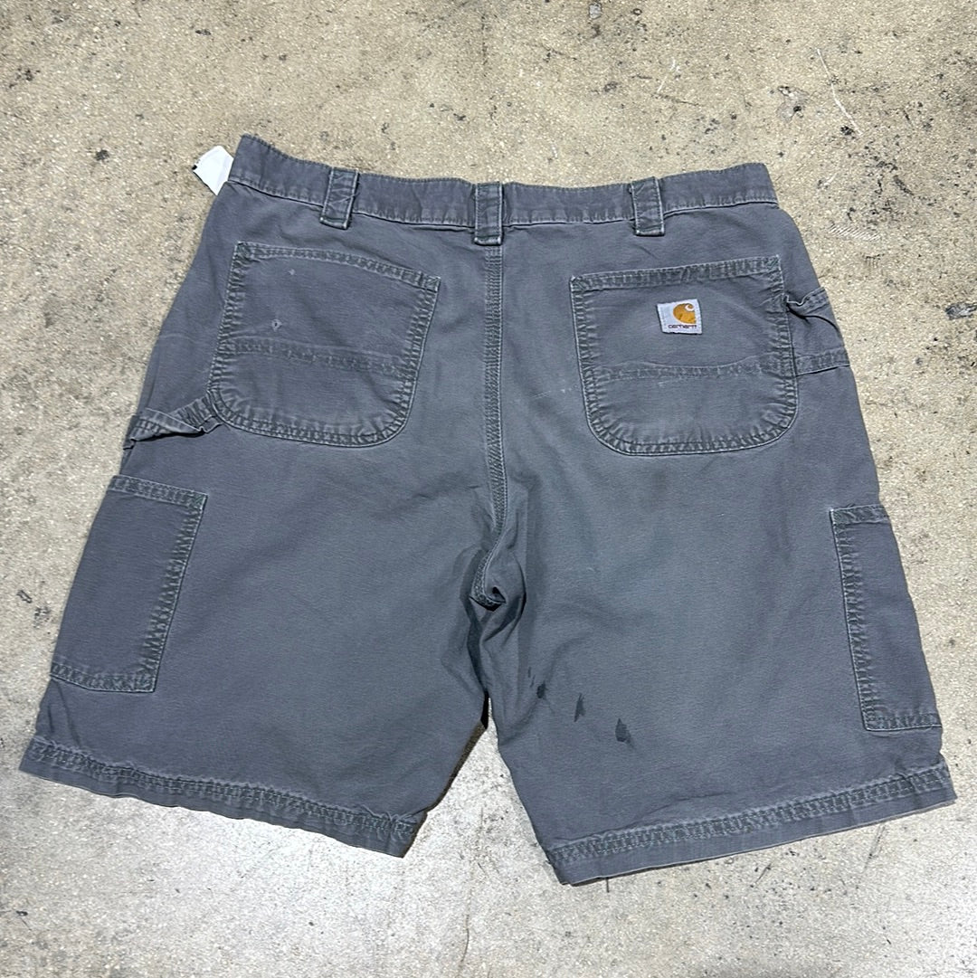 Carhartt Carpenter Shorts - Grey Size 36