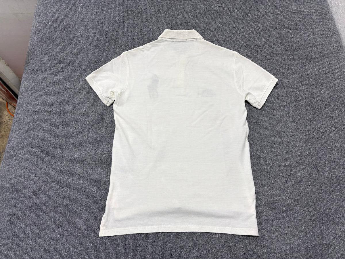Polo Ralph Lauren #5 Yacht Club Polo Shirt - White Size Medium