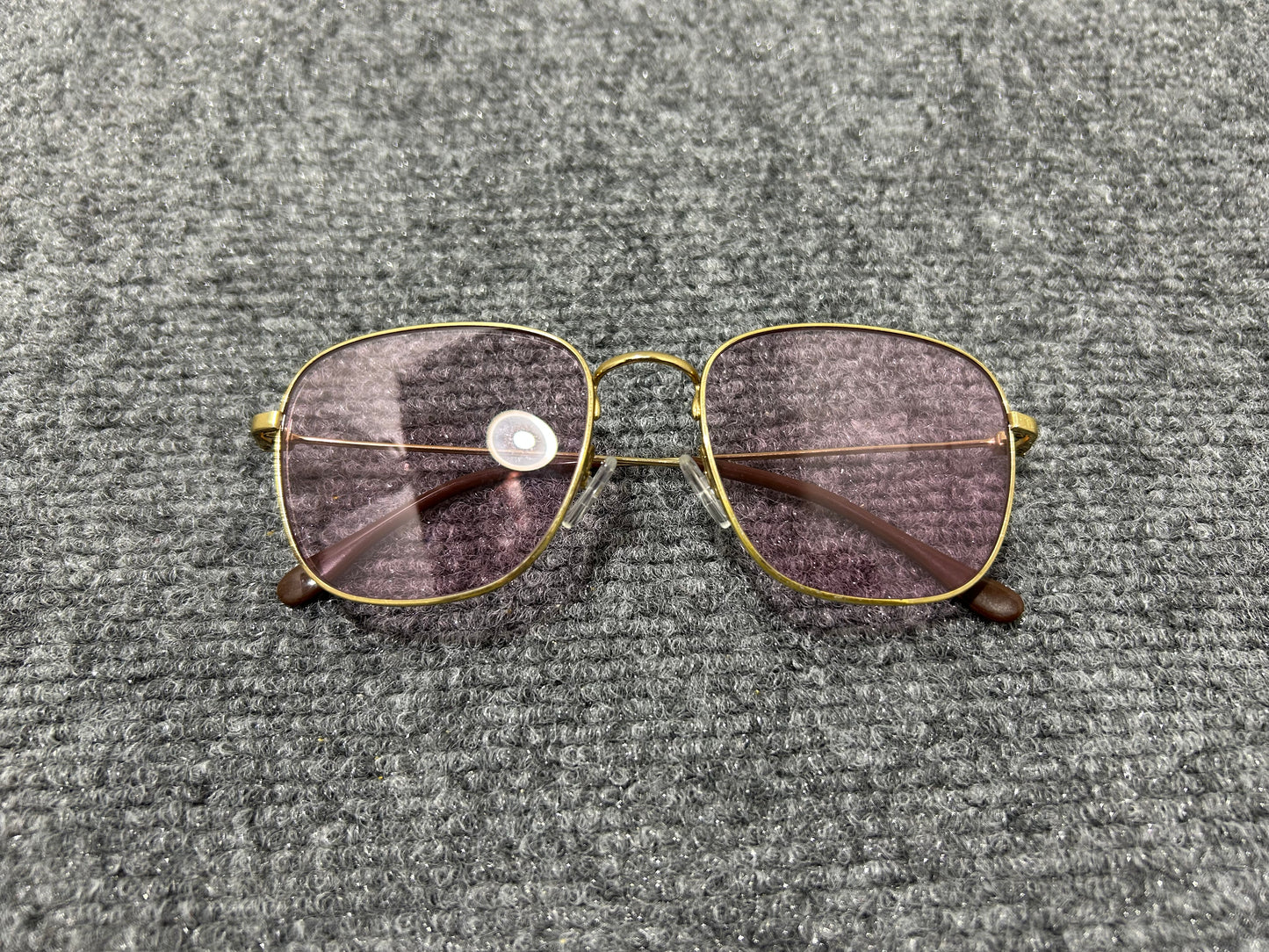 Givenchy Gold Rim Glasses - Pink/Gold/Brown