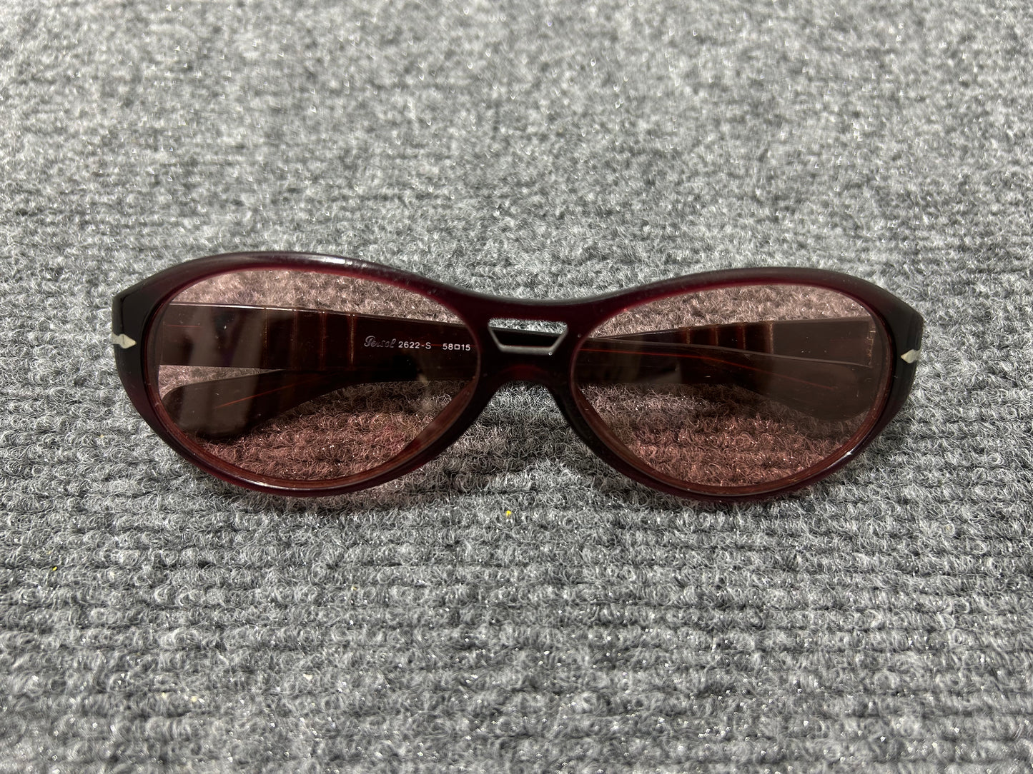 Persol Oval Lense Glasses - Red