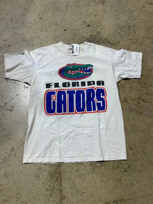 Florida Gators Logo Tee - White Size Large