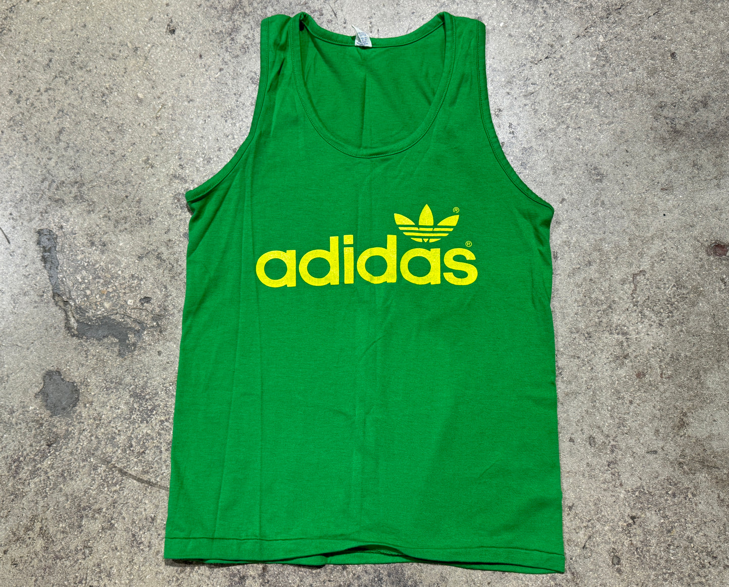 Adidas Tank - Green Size Large