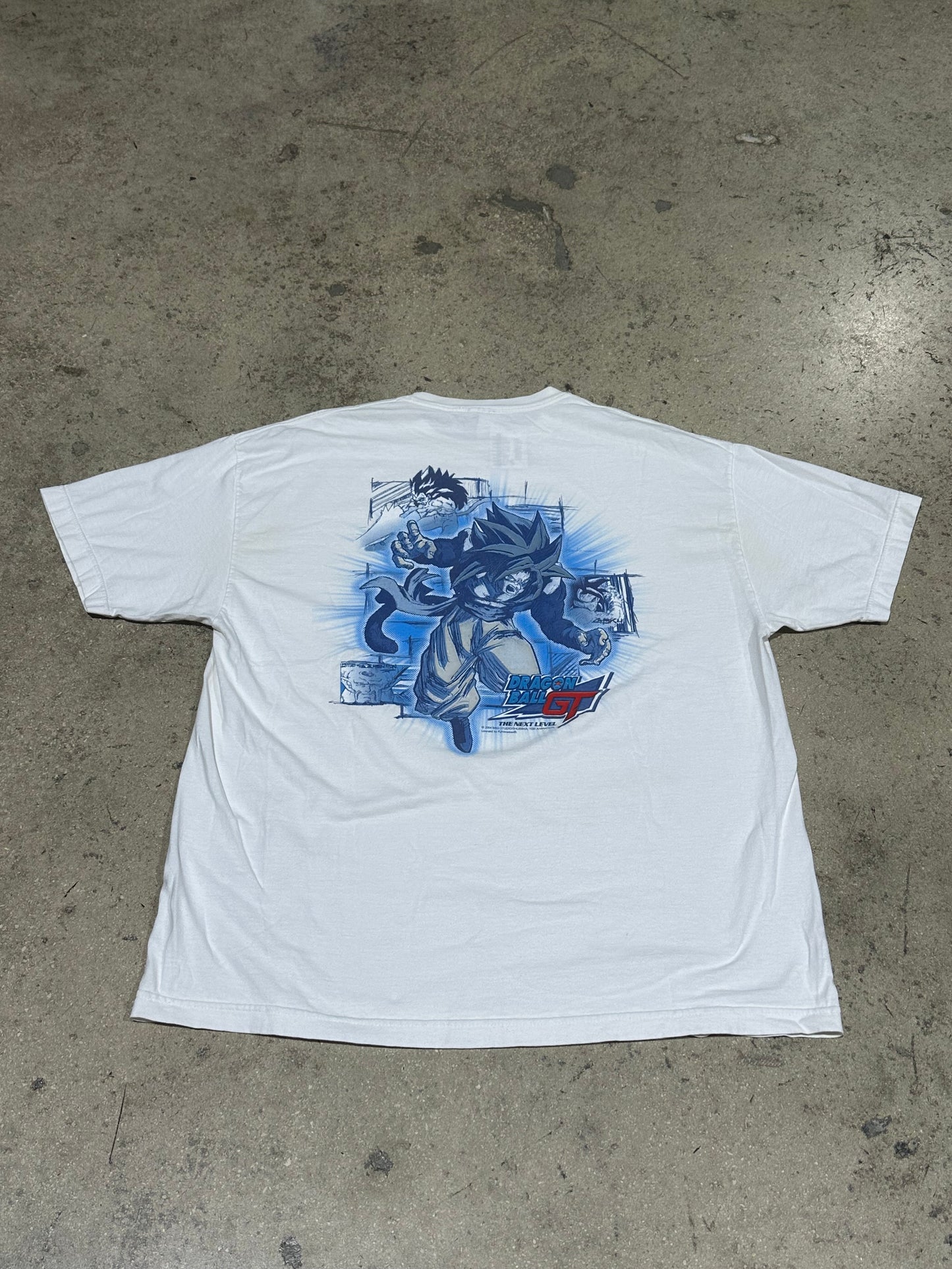 2003 Dragonball GT: The Next Level Tee - White Size XXL