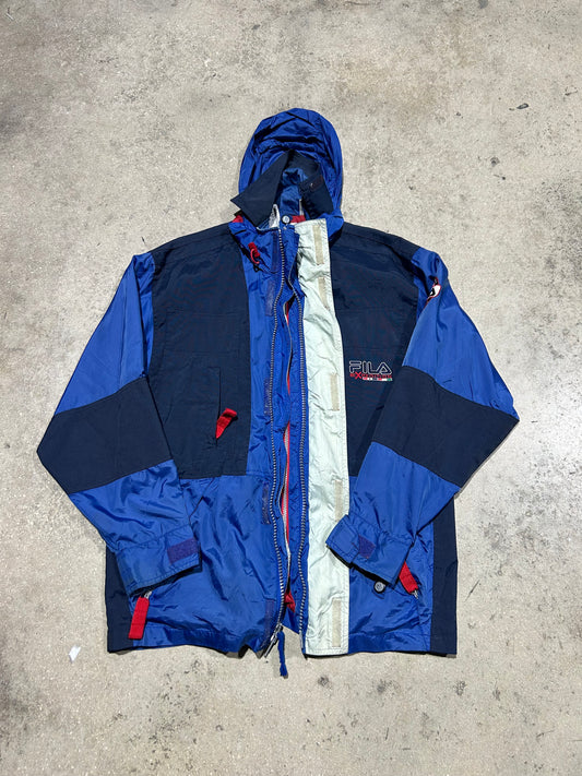 Fila Expedetion Jacket - Blue Size Small