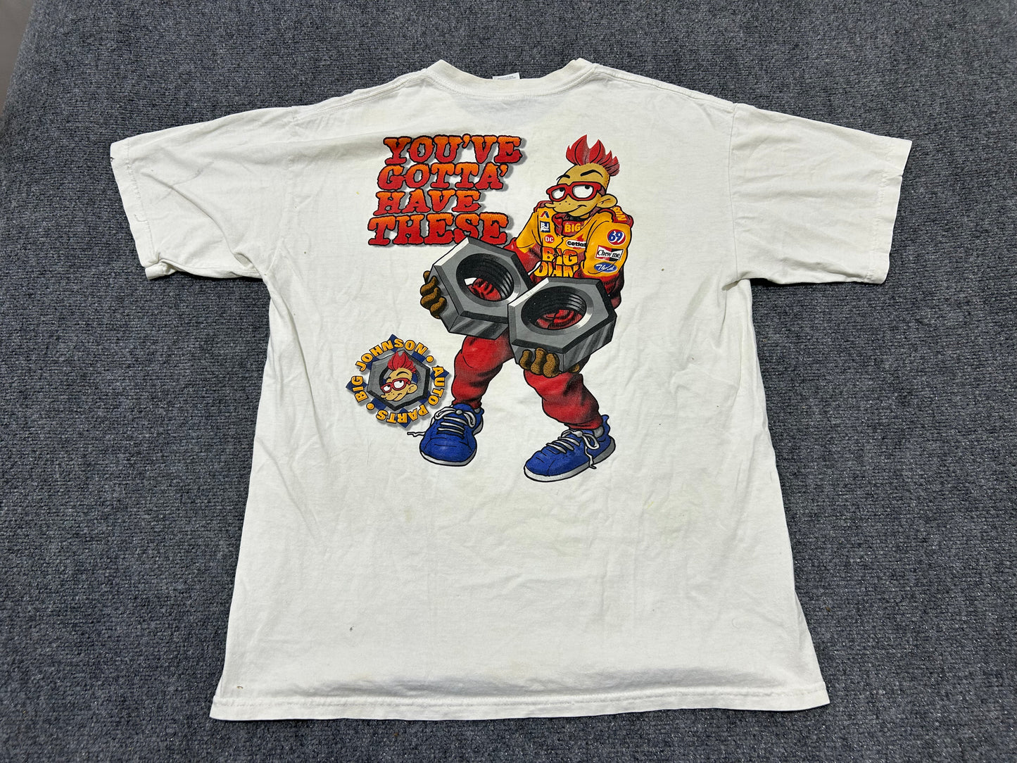 Big Johnson You Gotta Have These Tee - White size Large