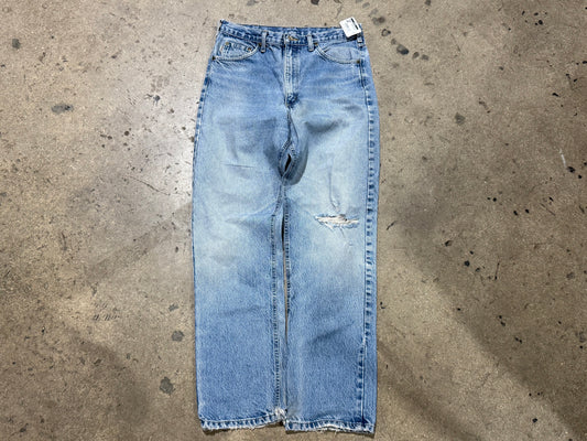 Distressed Carhartt Denim - Light Wash Size 34x34