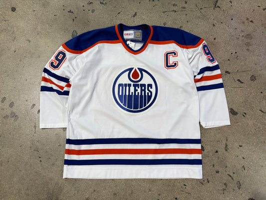 CCM Edmonton Oilers Gretzky #99 Authentic Jersey Size XL