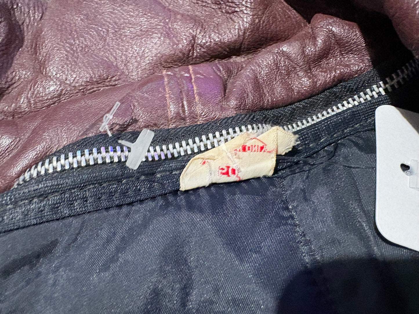 OMT Slow Pitch Leather Jacket - Brown Size XL