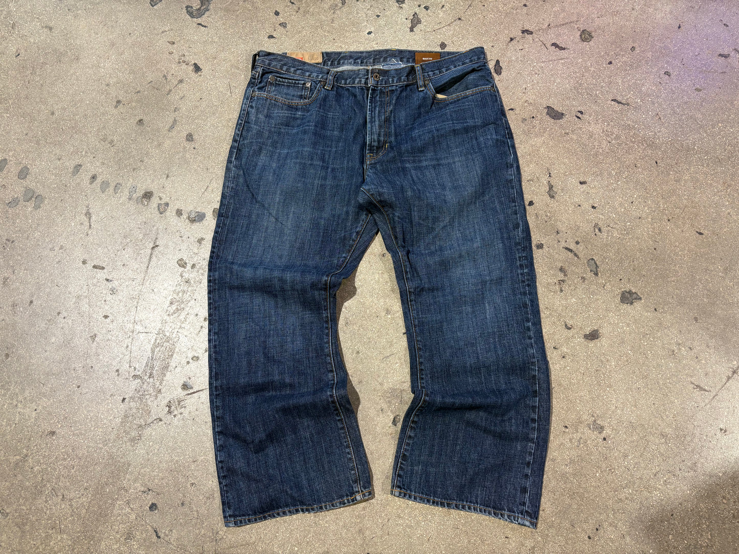 Gap Wide Leg Boot Cut Jeans - Blue Size 40 x 30