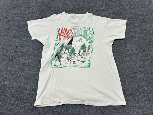 Killer Buds Tee - White size Large