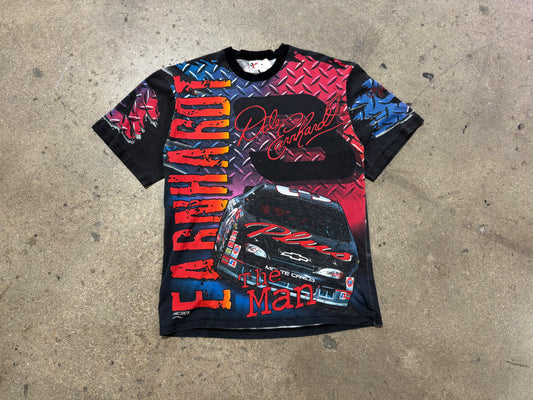 Nascar Dale Earnhardt The Man Tee AOP - Black Size L