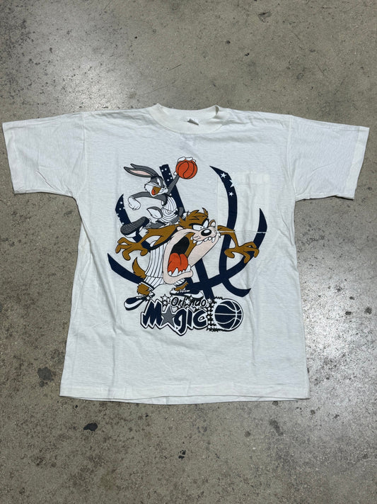 Orlando Magic x Looney Tunes Pocket Tee - White Size Large