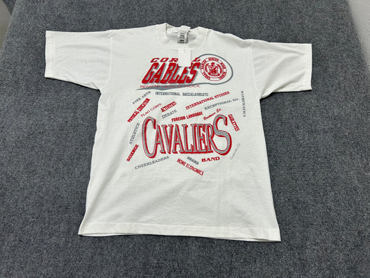 Coral Gables Magnet Tee - White Size Large