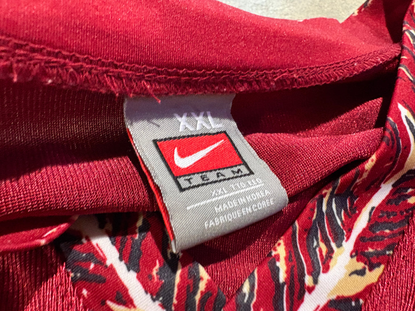 Nike Florida State FSU Football Jersey - Garnett Size XXL