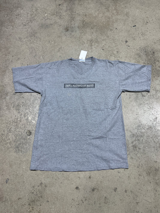 2002 Dave Matthews Band Tour Tee - Grey Size Large