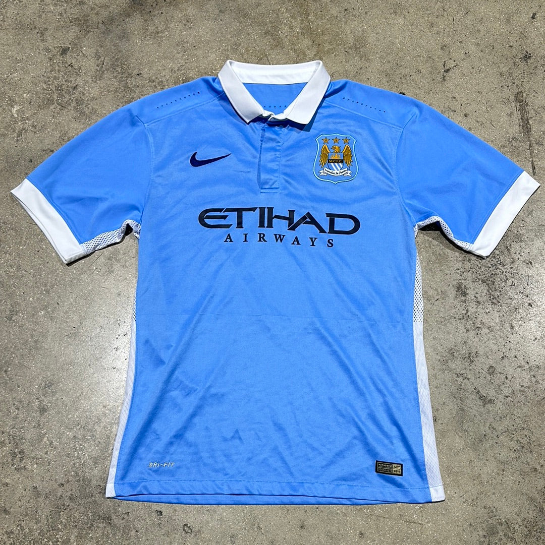 Nike Man City Sterling Jersey - Light Blue Size XL