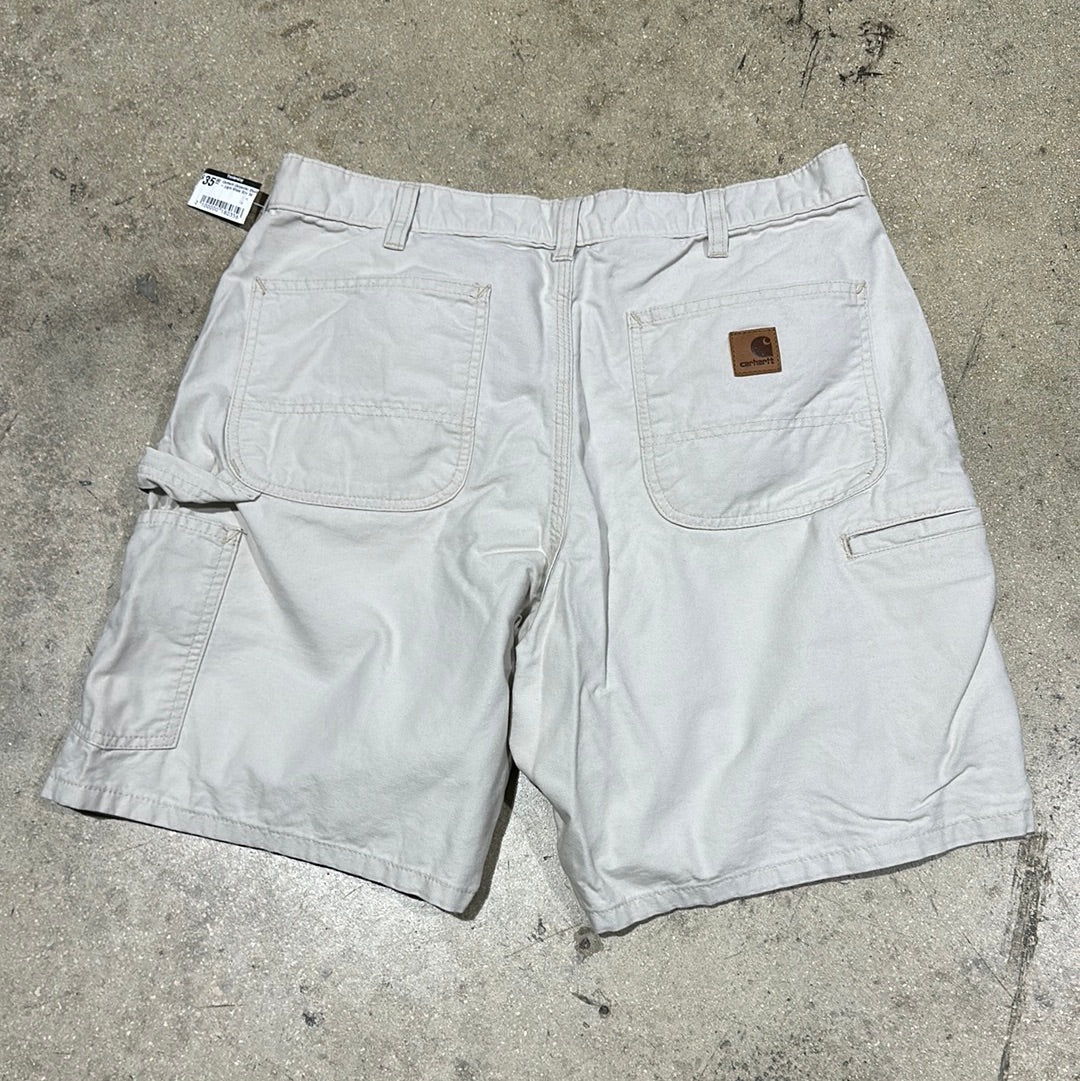 Carhartt Carpenter Shorts - Khaki Size 34