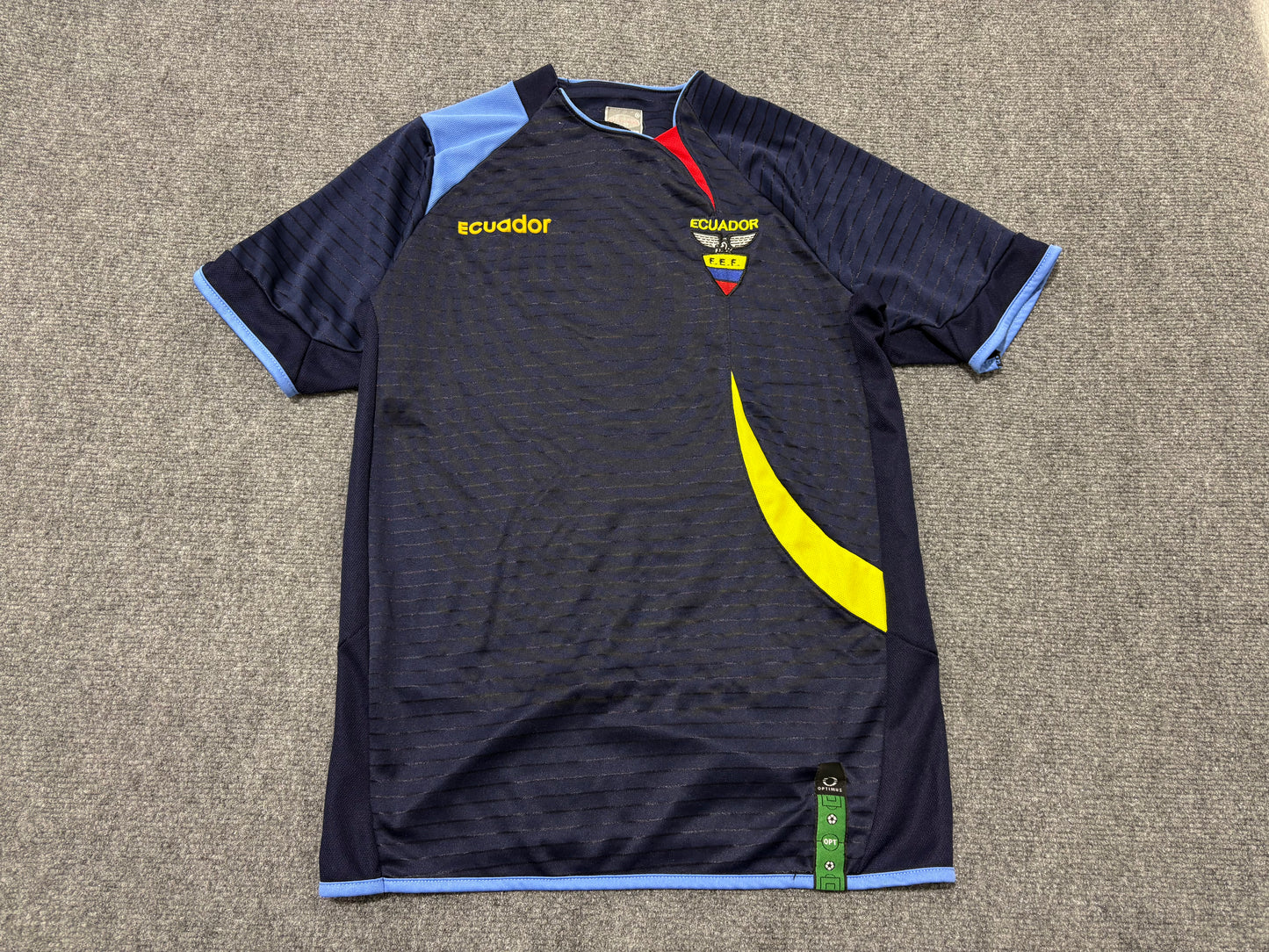 Boot Ecuador Soccer Jersey - Navy Size Small