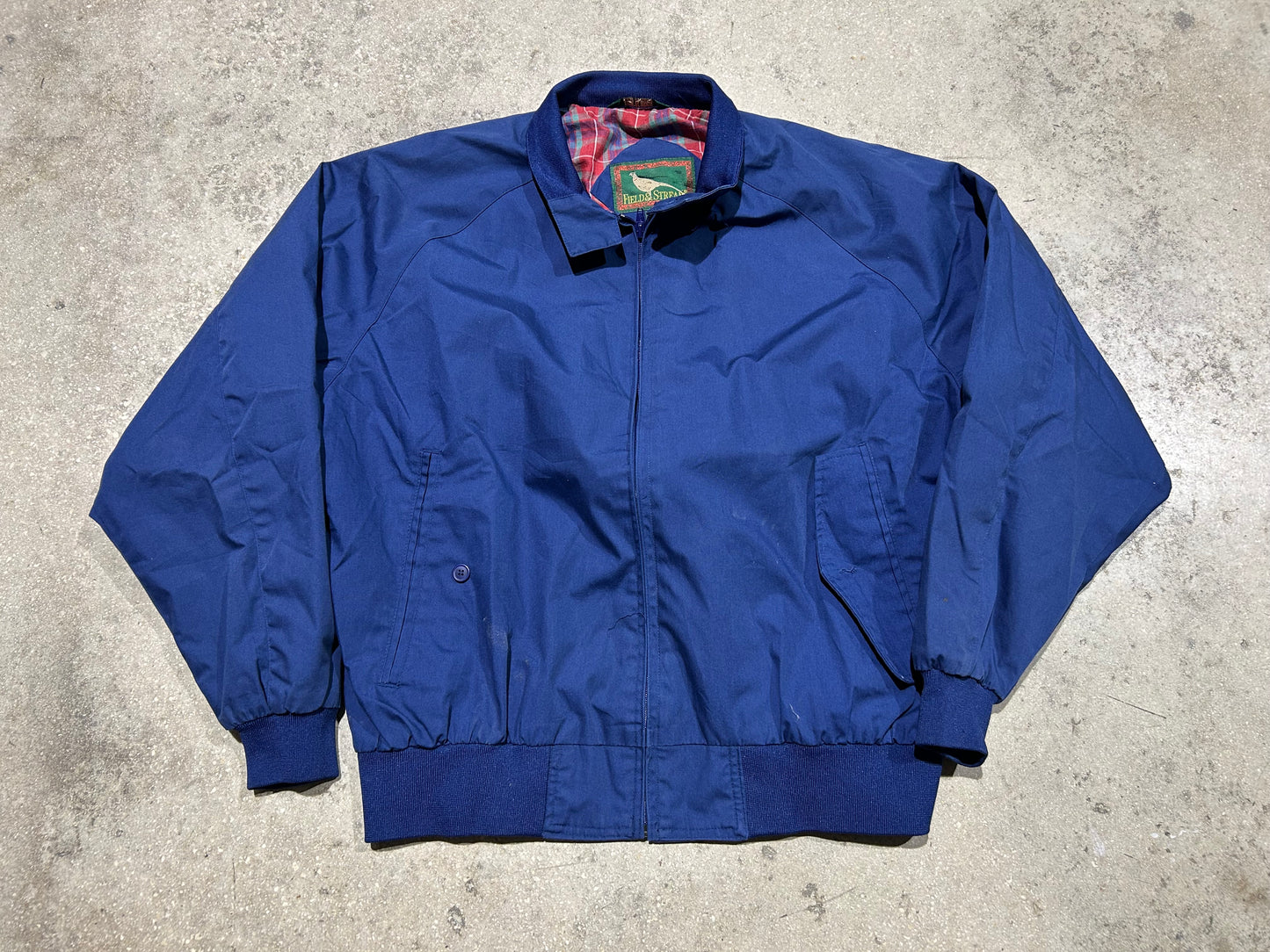 Field & Stream Jacket With Plaid Liner - Navy Size XL