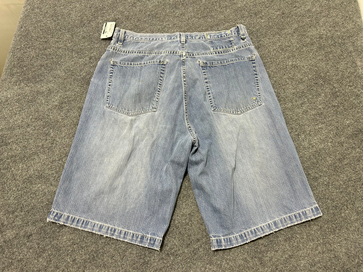 Vokal V Denim Shorts - Blue Size 38