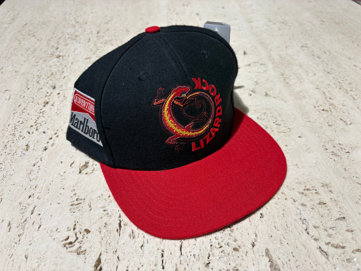 Marlboro Lizard Rock Strapback - Black/Red OS