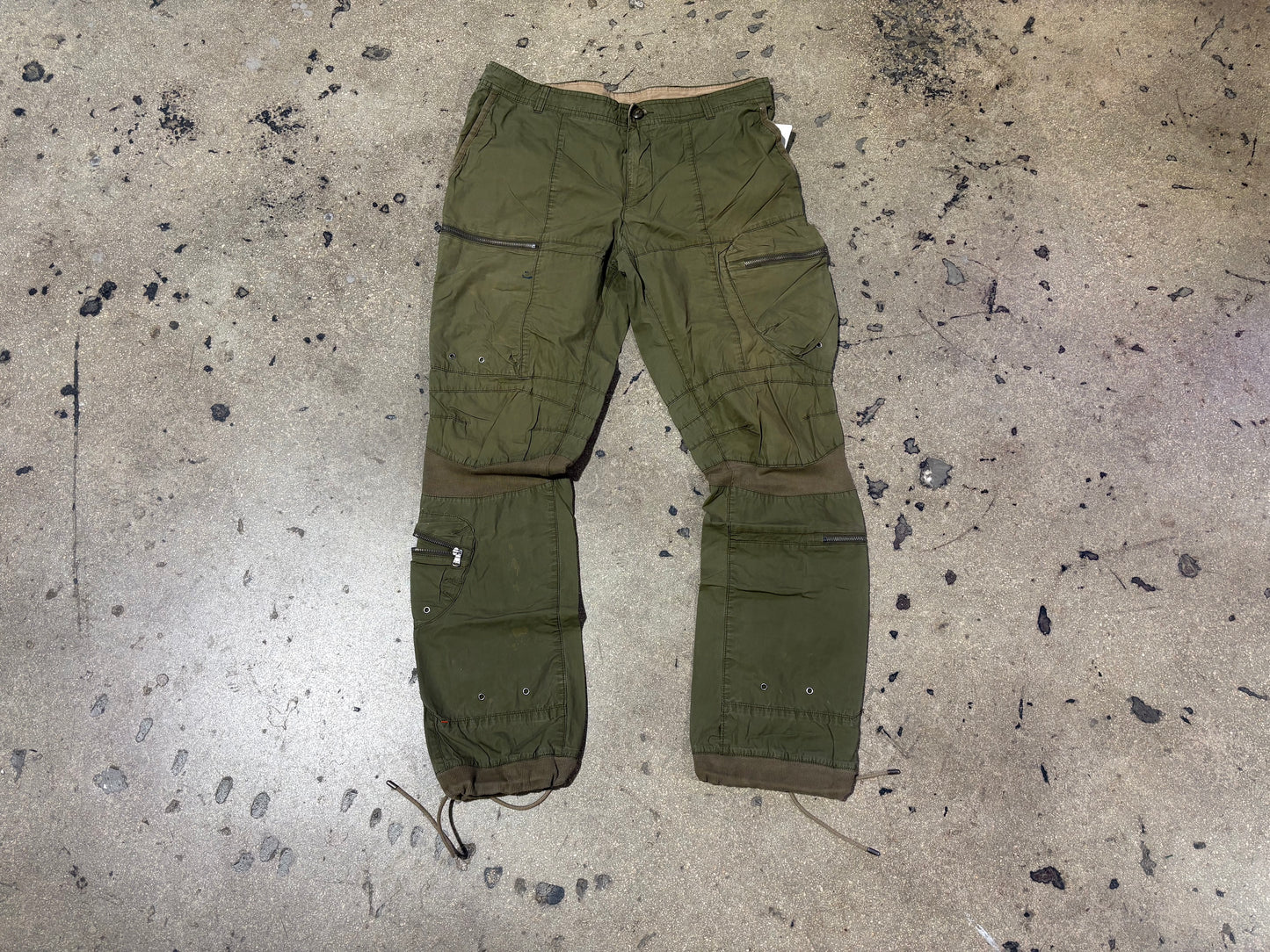 00s Ralph Lauren RLX Cargo Utility Pants - Olive Size 38x34