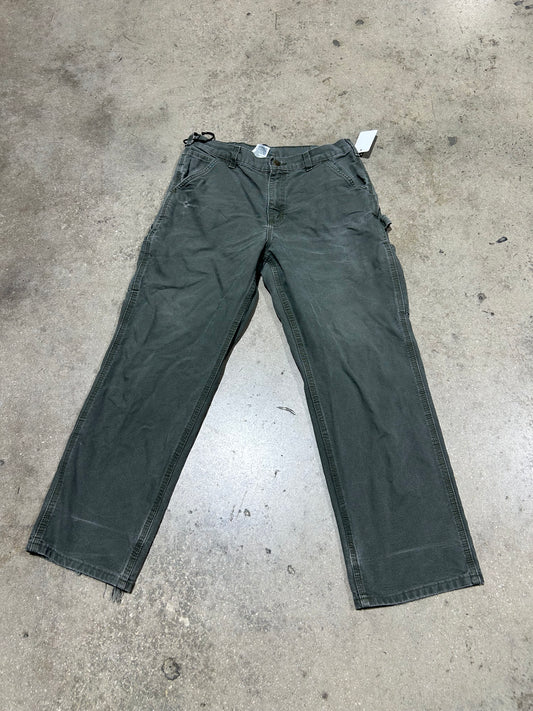 Carhartt Carpenter Pants - Olive Size 32x30