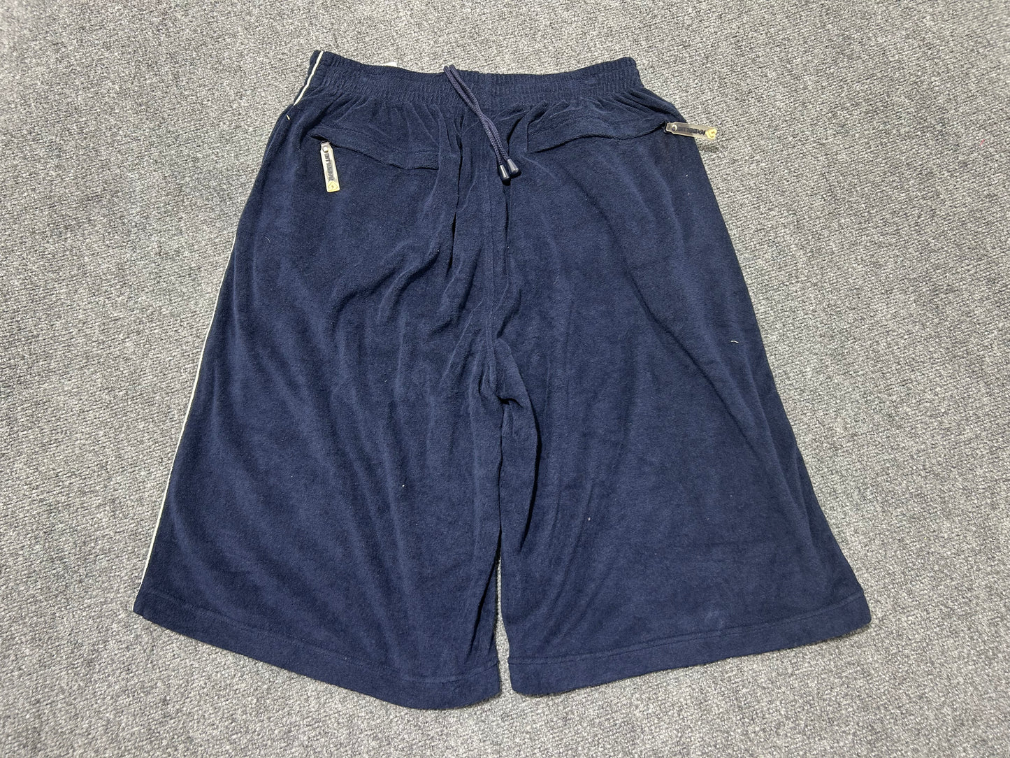 Raw Blue Cartoon Baggy Shorts - Navy Size 36