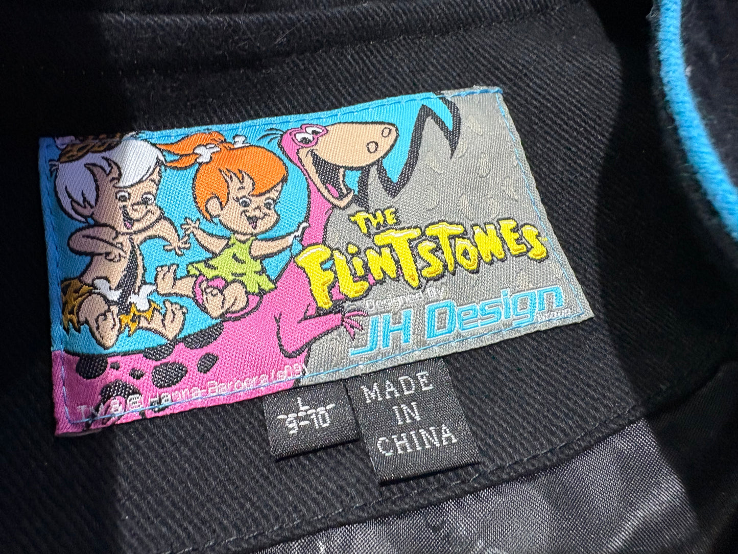 JH Design SpongeBob Friends Racing Jacket - Black / Pink Size Youth Large