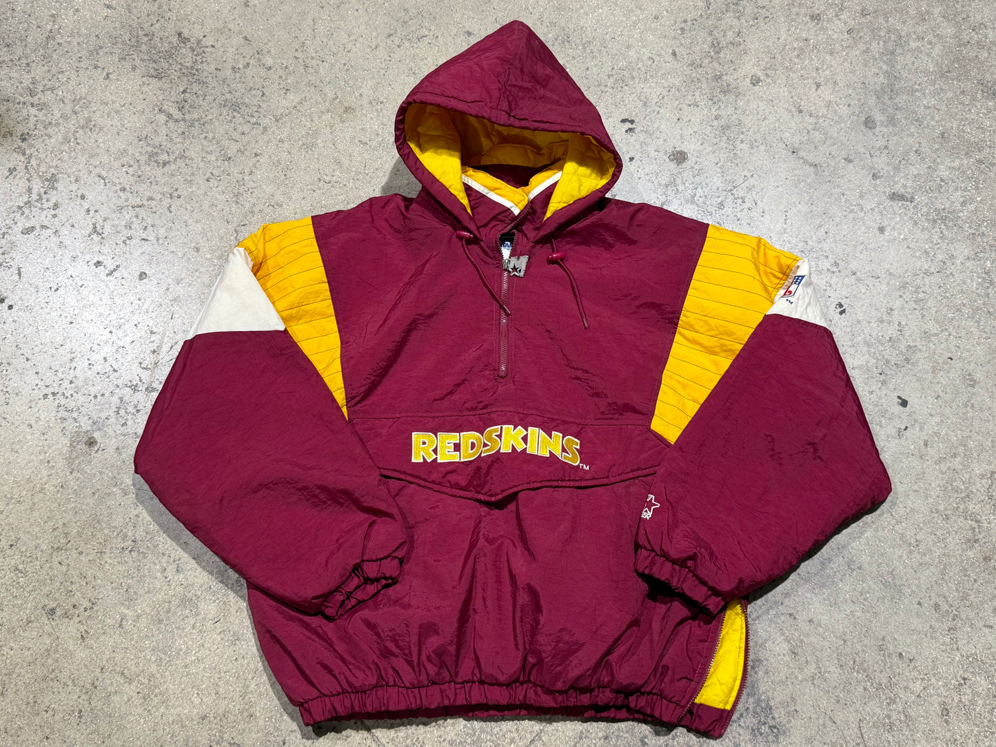 Washington Redskins Starter Puffer Jacket - Burgundy Size XL