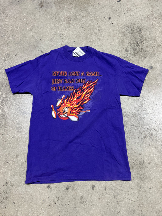 Never Lost A Game....Just Ran Out Of Frames Tee - Purple Size Medium