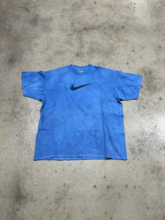 Nike Center Logo Tee - Blue Size XL