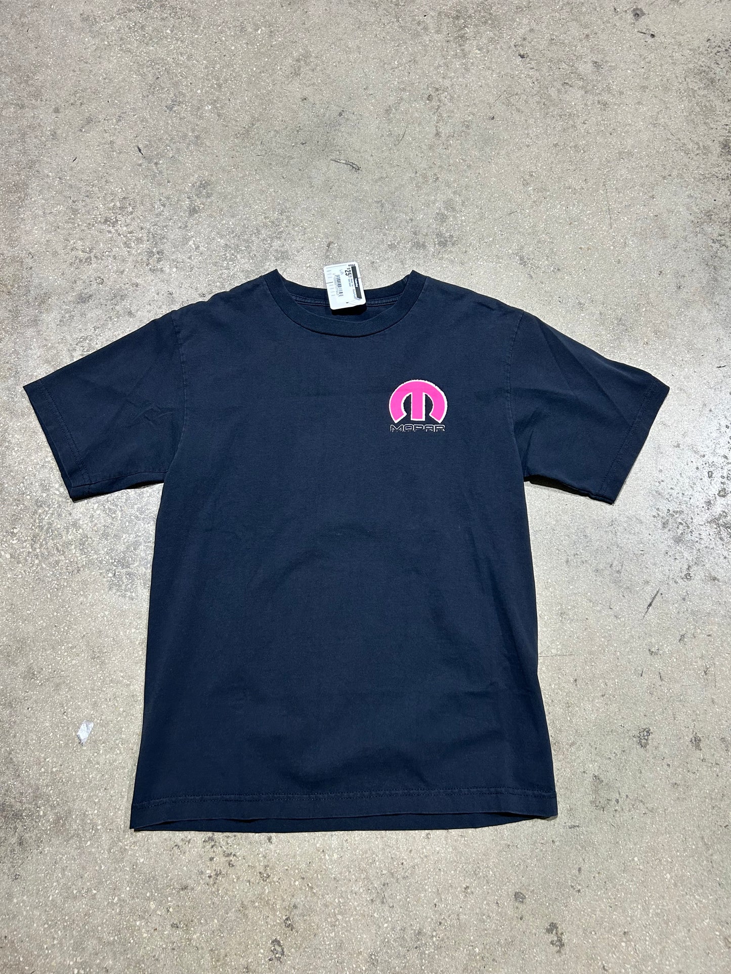 Mopar Tee - Black/Pink Size Small
