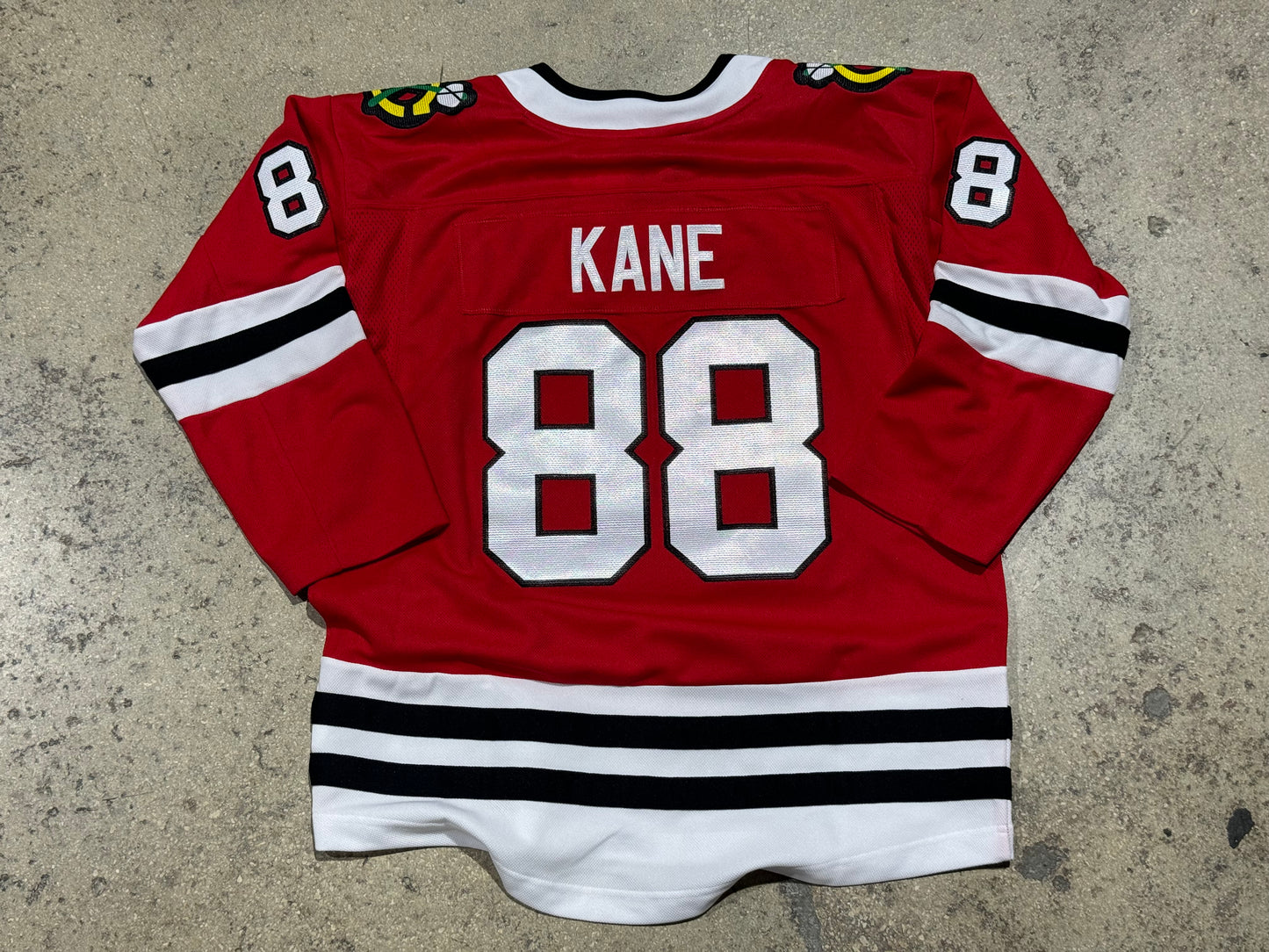 NHL Chicago Blackhawks Patrick Kane Jersey - Red Size Large