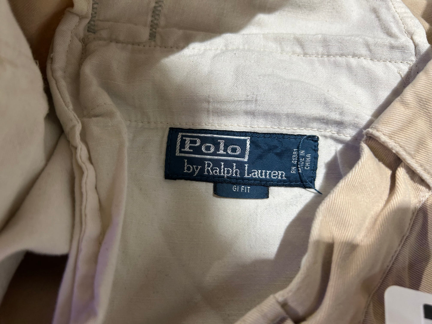 Polo Ralph Lauren Dog Pants - Khaki Size 38/30